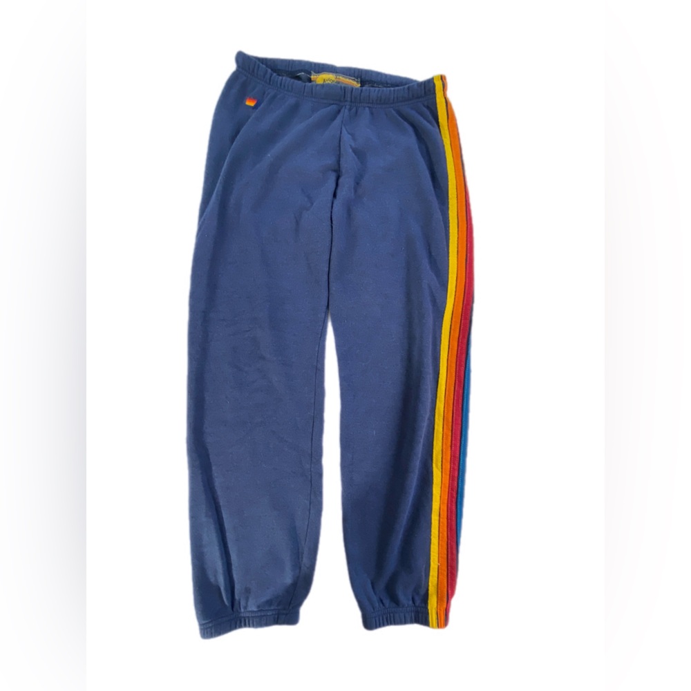 Aviator Nation navy  5 stripe joggers XL - Picture 6 of 15
